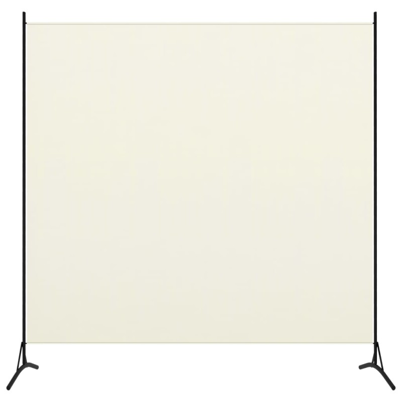vidaXL Paravento Bianco 175x180 cm in Tessuto vidaXL Paravento Bianco 175x180 cm in Tessuto