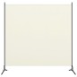 vidaXL Paravento Bianco 175x180 cm in Tessuto vidaXL Paravento Bianco 175x180 cm in Tessuto
