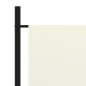 vidaXL Paravento Bianco 175x180 cm in Tessuto vidaXL Paravento Bianco 175x180 cm in Tessuto