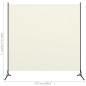 vidaXL Paravento Bianco 175x180 cm in Tessuto vidaXL Paravento Bianco 175x180 cm in Tessuto