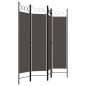 vidaXL Paravento a 4 Pannelli Antracite 160x180 cm