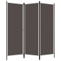 vidaXL Paravento a 3 Pannelli Antracite 150x180 cm