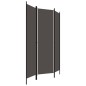 vidaXL Paravento a 3 Pannelli Antracite 150x180 cm