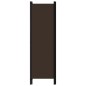 vidaXL Paravento 3 Pannelli Marrone 150x180 cm vidaXL Paravento 3 Pannelli Marrone 150x180 cm