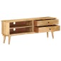 vidaXL Mobile Porta TV 140x30x50 cm in Legno Massello di Mango vidaXL Mobile Porta TV 140x30x50 cm in Legno Massello di Mango