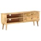 vidaXL Mobile Porta TV 140x30x50 cm in Legno Massello di Mango vidaXL Mobile Porta TV 140x30x50 cm in Legno Massello di Mango