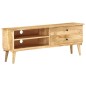vidaXL Mobile Porta TV 140x30x50 cm in Legno Massello di Mango vidaXL Mobile Porta TV 140x30x50 cm in Legno Massello di Mango