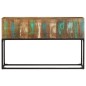 vidaXL Tavolo Consolle 120x30x75 cm in Legno Massello di Recupero vidaXL Tavolo Consolle 120x30x75 cm in Legno Massello di Recupero