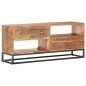 vidaXL Mobile Porta TV 120x30x50 cm in Legno di Acacia Grezzo vidaXL Mobile Porta TV 120x30x50 cm in Legno di Acacia Grezzo