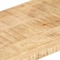 vidaXL Mobile Porta TV 130x30x42 cm in Legno Grezzo di Mango