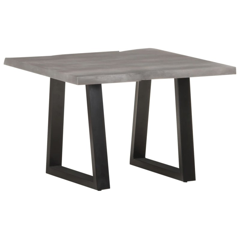 vidaXL Tavolino da Caffè con Bordi Vivi 60x60x40 cm in Massello Acacia vidaXL Tavolino da Caffè con Bordi Vivi 60x60x40 cm in Massello Acacia