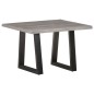 vidaXL Tavolino da Caffè con Bordi Vivi 60x60x40 cm in Massello Acacia vidaXL Tavolino da Caffè con Bordi Vivi 60x60x40 cm in Massello Acacia