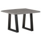 vidaXL Tavolino da Caffè con Bordi Vivi 60x60x40 cm in Massello Acacia vidaXL Tavolino da Caffè con Bordi Vivi 60x60x40 cm in Massello Acacia