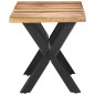 vidaXL Tavolo da Pranzo 140x70x75 cm Legno Massello con Finitura Miele vidaXL Tavolo da Pranzo 140x70x75 cm Legno Massello con Finitura Miele