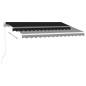 Tenda da Sole Retrattile Manuale 300x250 cm Antracite Tenda da Sole Retrattile Manuale 300x250 cm Antracite