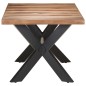 vidaXL Tavolo da Pranzo 180x90x75 cm Legno Massello con Finitura Miele vidaXL Tavolo da Pranzo 180x90x75 cm Legno Massello con Finitura Miele