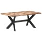 vidaXL Tavolo da Pranzo 180x90x75 cm Legno Massello con Finitura Miele vidaXL Tavolo da Pranzo 180x90x75 cm Legno Massello con Finitura Miele