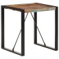 vidaXL Tavolo da Pranzo 70x70x75 cm in Legno Massello di Recupero vidaXL Tavolo da Pranzo 70x70x75 cm in Legno Massello di Recupero