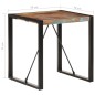 vidaXL Tavolo da Pranzo 70x70x75 cm in Legno Massello di Recupero vidaXL Tavolo da Pranzo 70x70x75 cm in Legno Massello di Recupero