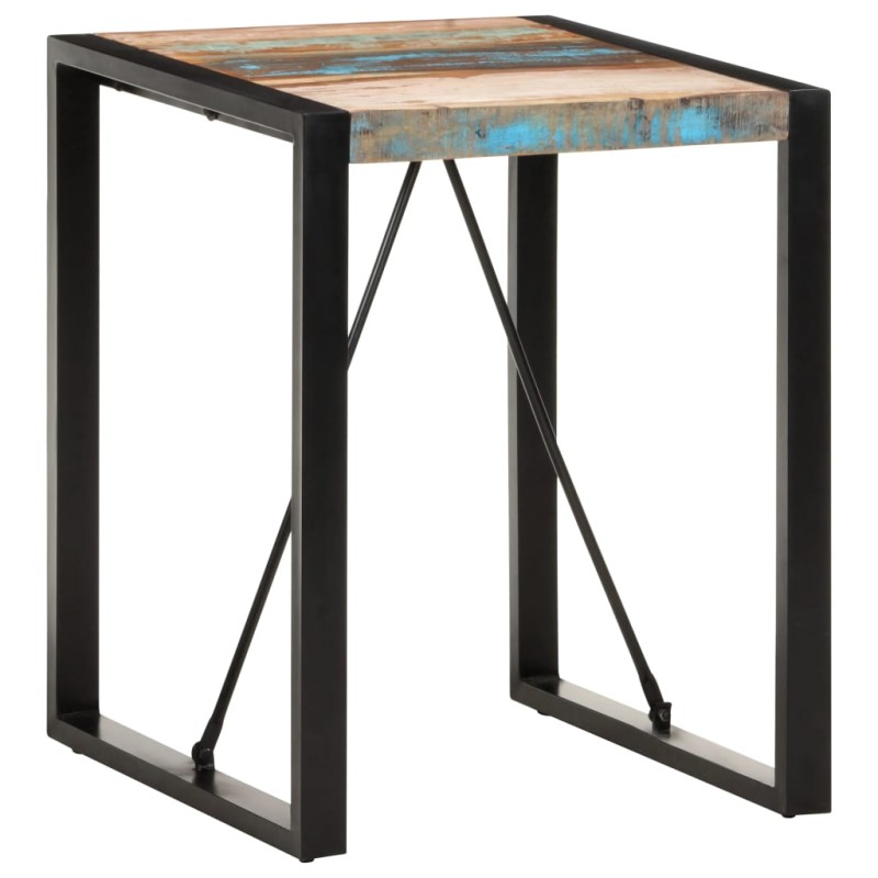vidaXL Tavolo da Pranzo 60x60x75 cm in Legno Massello di Recupero vidaXL Tavolo da Pranzo 60x60x75 cm in Legno Massello di Recupero