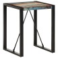 vidaXL Tavolo da Pranzo 60x60x75 cm in Legno Massello di Recupero vidaXL Tavolo da Pranzo 60x60x75 cm in Legno Massello di Recupero