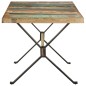 vidaXL Tavolo da Pranzo 160x80x76 cm in Legno Massello di Recupero