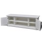 vidaXL Porta TV Bianco in Legno