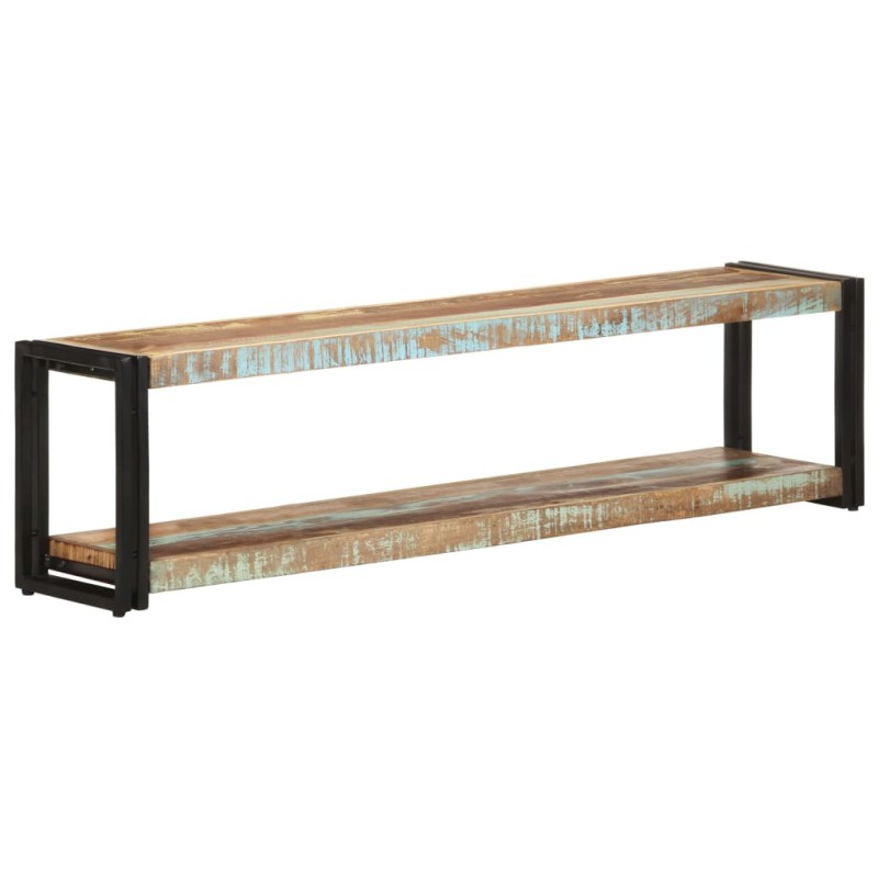 vidaXL Mobile Porta TV 150x30x40 cm in Legno Massello di Recupero vidaXL Mobile Porta TV 150x30x40 cm in Legno Massello di Recupero