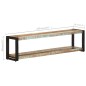 vidaXL Mobile Porta TV 150x30x40 cm in Legno Massello di Recupero vidaXL Mobile Porta TV 150x30x40 cm in Legno Massello di Recupero