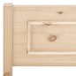 vidaXL Giroletto in Legno Massello di Pino 180x200 cm