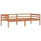 vidaXL Giroletto Marrone Miele in Legno Massello di Pino 90x200 cm vidaXL Giroletto Marrone Miele in Legno Massello di Pino 90x200 cm