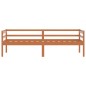 vidaXL Giroletto Marrone Miele in Legno Massello di Pino 90x200 cm vidaXL Giroletto Marrone Miele in Legno Massello di Pino 90x200 cm