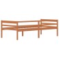 vidaXL Giroletto Marrone Miele in Legno Massello di Pino 90x200 cm vidaXL Giroletto Marrone Miele in Legno Massello di Pino 90x200 cm