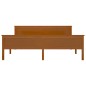vidaXL Giroletto Marrone Miele in Legno Massello di Pino 180x200 cm vidaXL Giroletto Marrone Miele in Legno Massello di Pino 180x200 cm