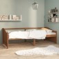 vidaXL Divano Letto a 3 Posti Miele in Legno Massello di Pino 90x200cm vidaXL Divano Letto a 3 Posti Miele in Legno Massello di Pino 90x200cm