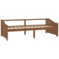 vidaXL Divano Letto a 3 Posti Miele in Legno Massello di Pino 90x200cm vidaXL Divano Letto a 3 Posti Miele in Legno Massello di Pino 90x200cm