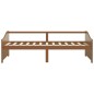 vidaXL Divano Letto a 3 Posti Miele in Legno Massello di Pino 90x200cm vidaXL Divano Letto a 3 Posti Miele in Legno Massello di Pino 90x200cm