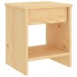 vidaXL Comodino Legno Chiaro 35x30x40 cm in Legno Massello di Pino vidaXL Comodino Legno Chiaro 35x30x40 cm in Legno Massello di Pino