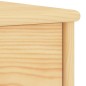 vidaXL Comodino Legno Chiaro 35x30x40 cm in Legno Massello di Pino vidaXL Comodino Legno Chiaro 35x30x40 cm in Legno Massello di Pino