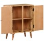 vidaXL Credenza 60x35x75 cm in Legno Massello di Acacia vidaXL Credenza 60x35x75 cm in Legno Massello di Acacia
