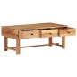 vidaXL Tavolino da Caffè 100x50x40 cm in Legno Massello di Acacia vidaXL Tavolino da Caffè 100x50x40 cm in Legno Massello di Acacia