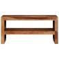 vidaXL Supporto TV Tavolino Laterale in Legno Massello di Sheesham vidaXL Supporto TV Tavolino Laterale in Legno Massello di Sheesham