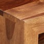 vidaXL Supporto TV Tavolino Laterale in Legno Massello di Sheesham vidaXL Supporto TV Tavolino Laterale in Legno Massello di Sheesham