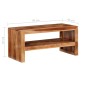 vidaXL Supporto TV Tavolino Laterale in Legno Massello di Sheesham vidaXL Supporto TV Tavolino Laterale in Legno Massello di Sheesham