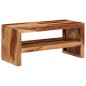 vidaXL Supporto TV Tavolino Laterale in Legno Massello di Sheesham vidaXL Supporto TV Tavolino Laterale in Legno Massello di Sheesham