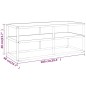 vidaXL Mobile Porta TV Nero con Vetro Marmo Bianco 100x40x40 cm vidaXL Mobile Porta TV Nero con Vetro Marmo Bianco 100x40x40 cm