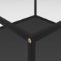 vidaXL Tavolino Trasparente e Nero 80x80x35cm in Vetro Temperato vidaXL Tavolino Trasparente e Nero 80x80x35cm in Vetro Temperato