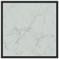 vidaXL Tavolino da Salotto Bianco 60x60x35 cm in Vetro Temperato vidaXL Tavolino da Salotto Bianco 60x60x35 cm in Vetro Temperato