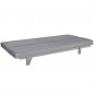 vidaXL Divano Letto Grigio Chiaro in Poliestere