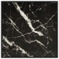 vidaXL Tavolino da Salotto Nero e Vetro Nero Marmorizzato 90x90x50 cm vidaXL Tavolino da Salotto Nero e Vetro Nero Marmorizzato 90x90x50 cm